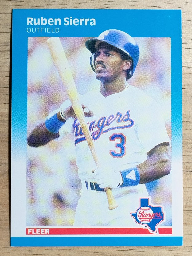 1987 Fleer #138 Ruben Sierra RC