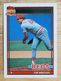 1991 Topps #289 Tim Birtsas