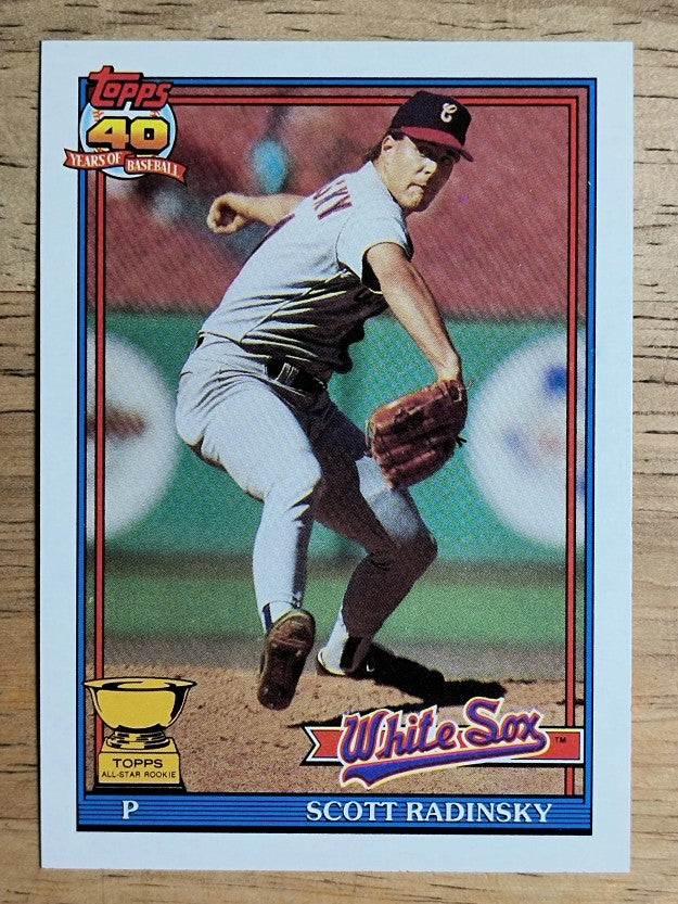 1991 Topps #299 Scott Radinsky