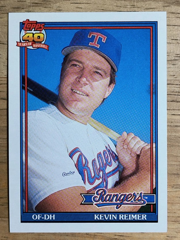 1991 Topps #304 Kevin Reimer