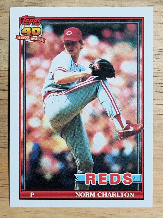 1991 Topps #309 Norm Charlton