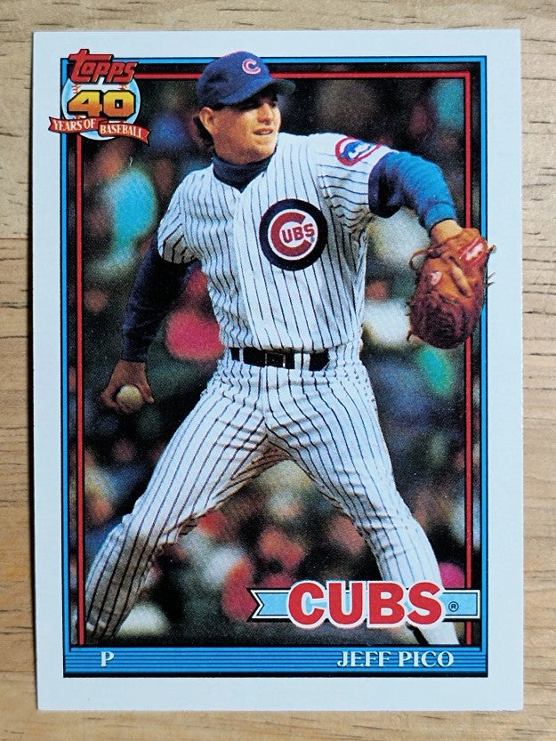 1991 Topps #311 Jeff Pico