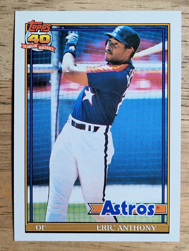 1991 Topps #331 Eric Anthony