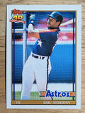 1991 Topps #331 Eric Anthony