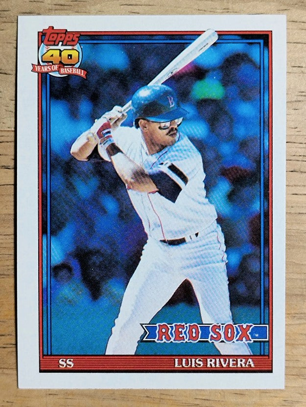 1991 Topps #338 Luis Rivera