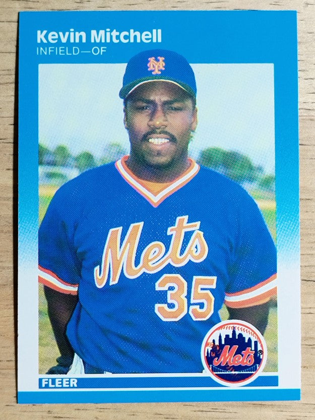 1987 Fleer #17 Kevin Mitchell RC