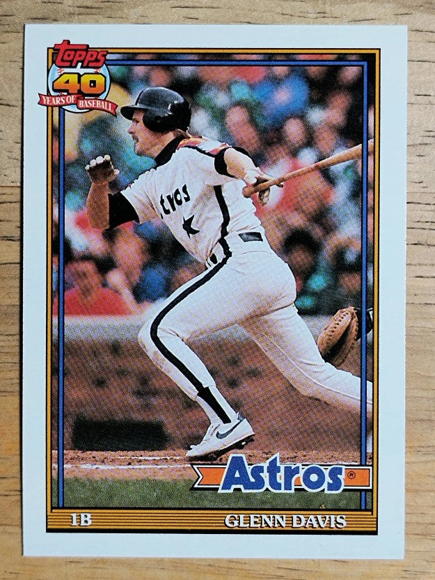 1991 Topps #350 Glenn Davis