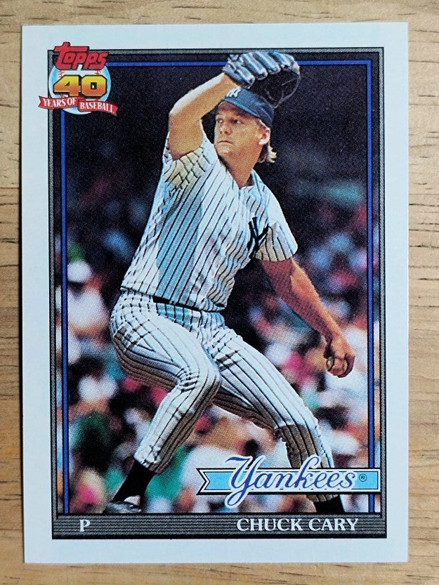 1991 Topps #359 Chuck Cary