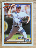 1991 Topps #365 Mike Schooler