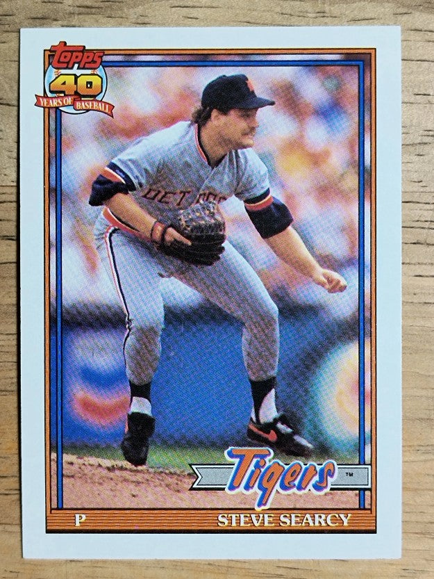 1991 Topps #369 Steve Searcy