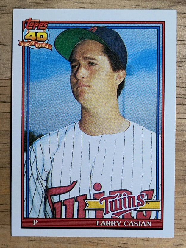 1991 Topps #374 Larry Casian RC