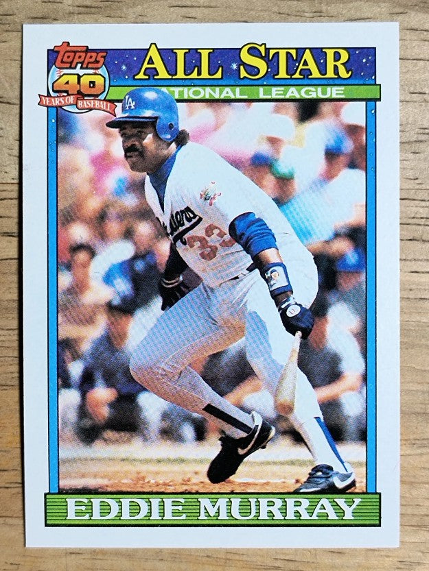 1991 Topps #397 Eddie Murray AS