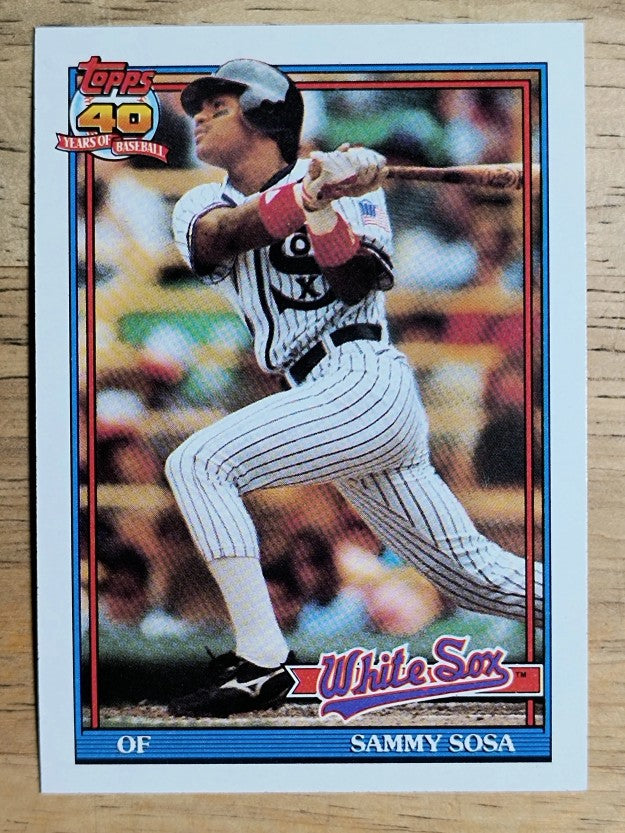 1991 Topps #414 Sammy Sosa