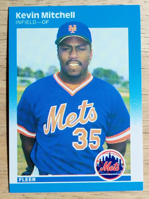 1987 Fleer #17 Kevin Mitchell RC