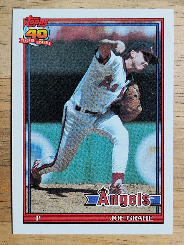 1991 Topps #426 Joe Grahe RC