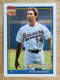 1991 Topps #434 Julio Machado