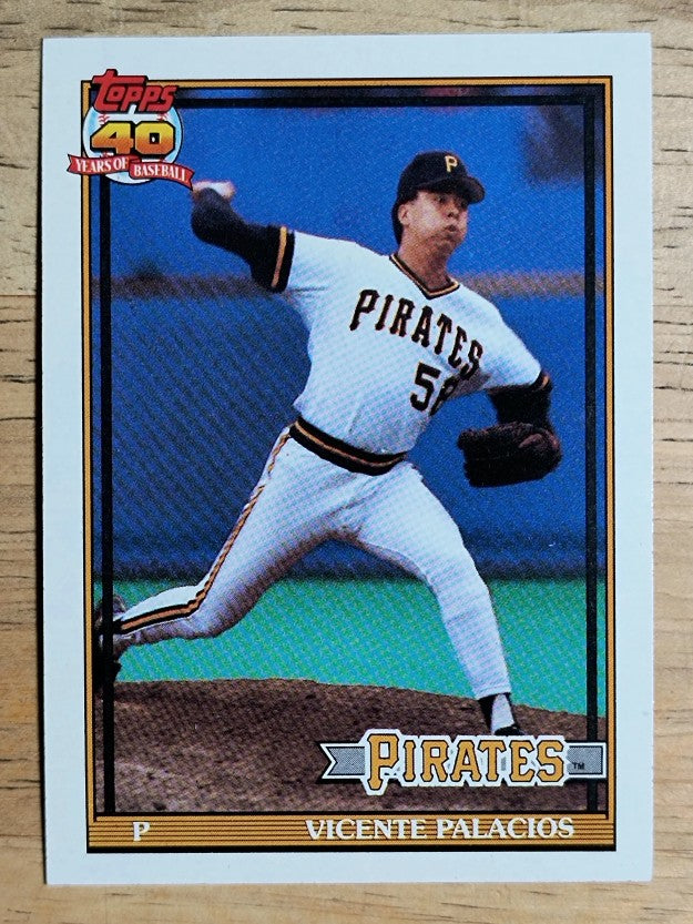 1991 Topps #438 Vicente Palacios