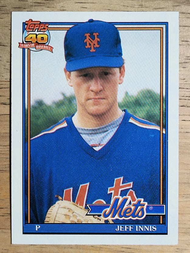 1991 Topps #443 Jeff Innis