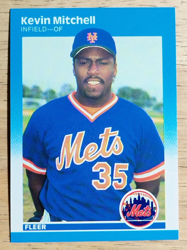 1987 Fleer #17 Kevin Mitchell RC