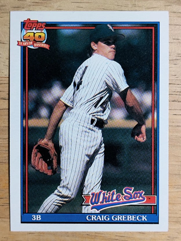 1991 Topps #446 Craig Grebeck