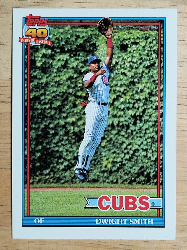 1991 Topps #463 Dwight Smith