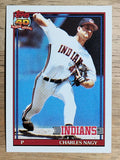 1991 Topps #466 Charles Nagy