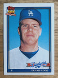 1991 Topps #467 Dennis Cook