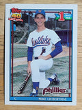 1991 Topps #471 Mike Lieberthal RC