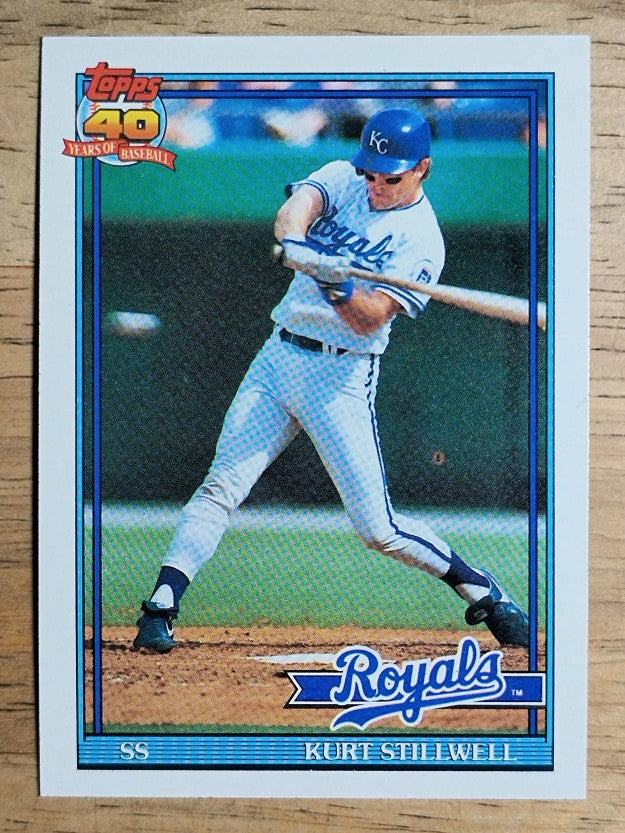1991 Topps #478 Kurt Stillwell