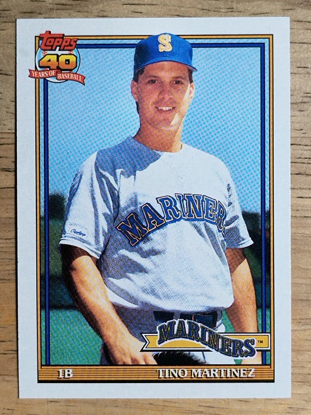 1991 Topps #482 Tino Martinez