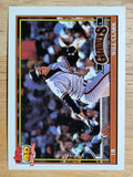1991 Topps #500 Will Clark