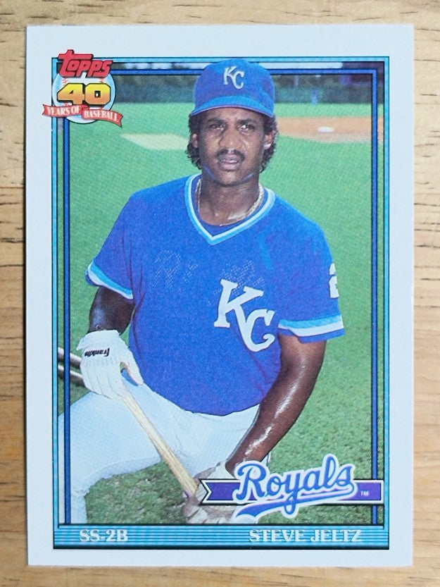 1991 Topps #507 Steve Jeltz