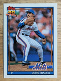 1991 Topps #510 John Franco