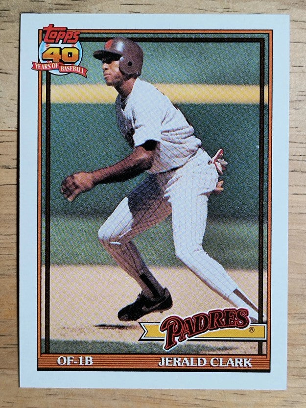 1991 Topps #513 Jerald Clark