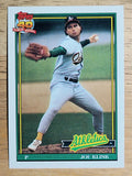 1991 Topps #553 Joe Klink