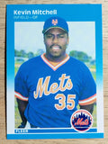 1987 Fleer #17 Kevin Mitchell RC