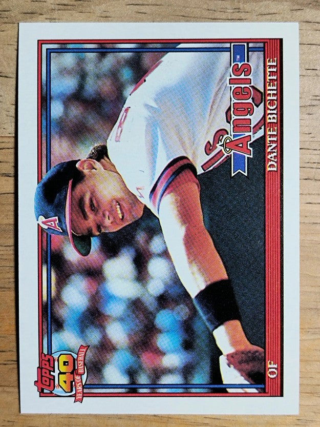 1991 Topps #564 Dante Bichette