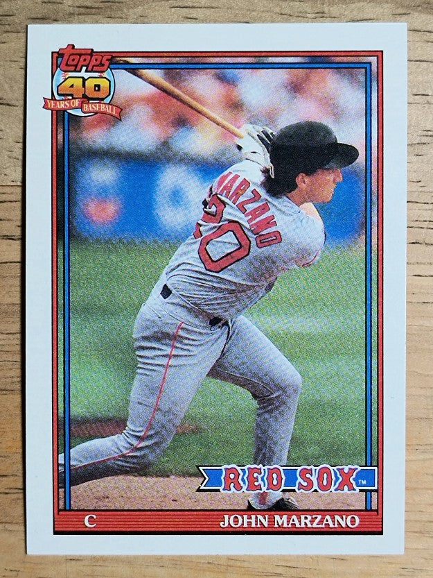 1991 Topps #574 John Marzano