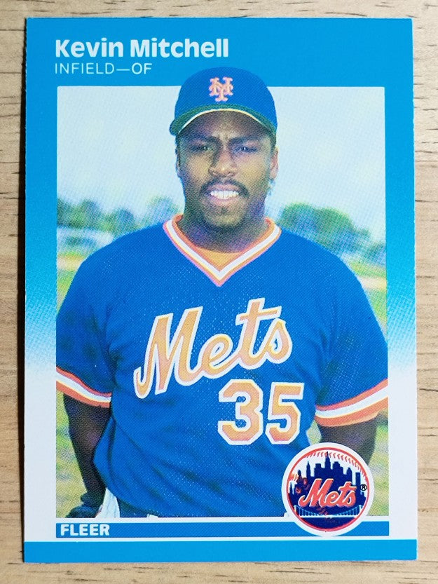 1987 Fleer #17 Kevin Mitchell RC