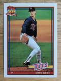 1991 Topps #578 Dave West