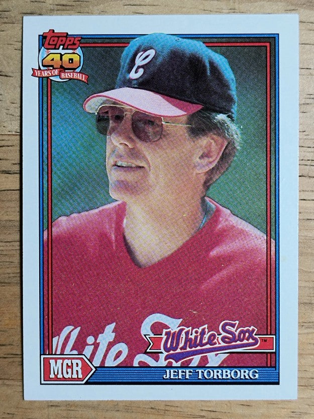 1991 Topps #609 Jeff Torborg MG