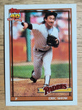 1991 Topps #613 Eric Show