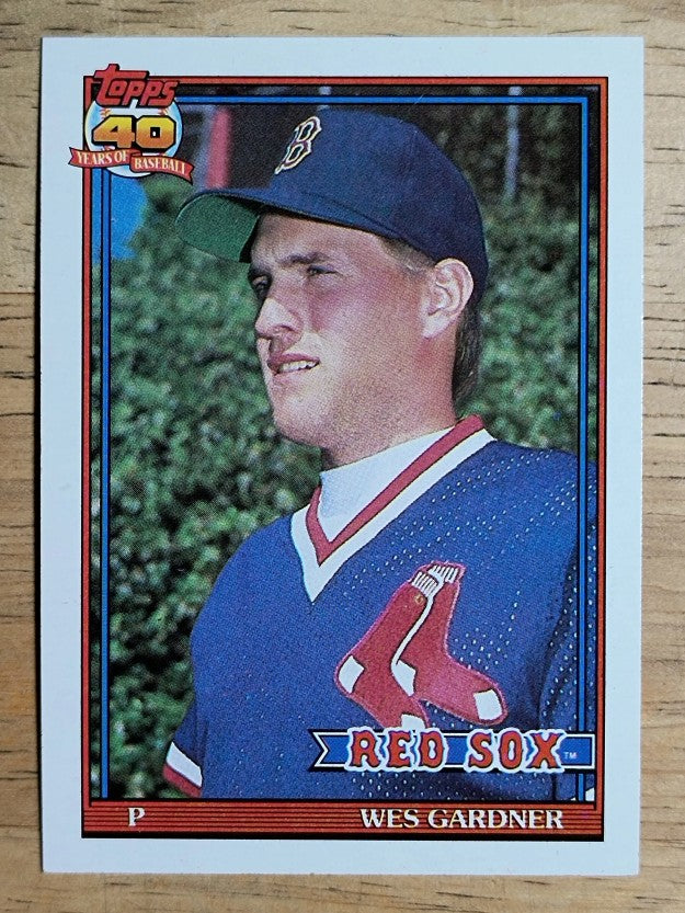1991 Topps #629 Wes Gardner