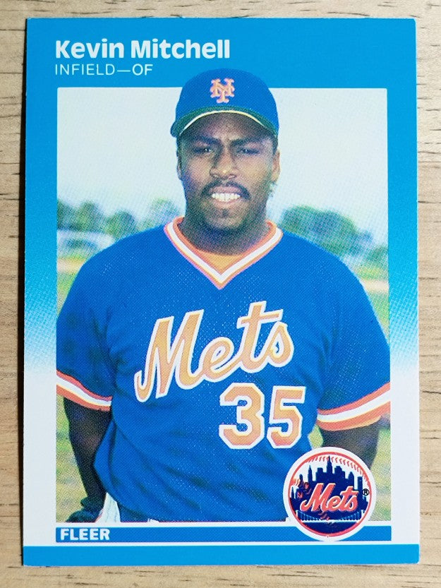 1987 Fleer #17 Kevin Mitchell RC