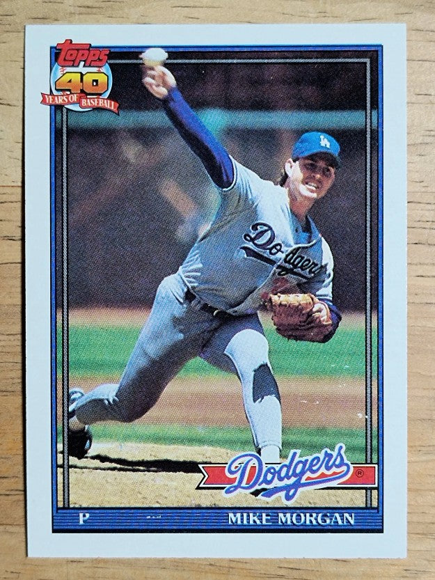 1991 Topps #631 Mike Morgan