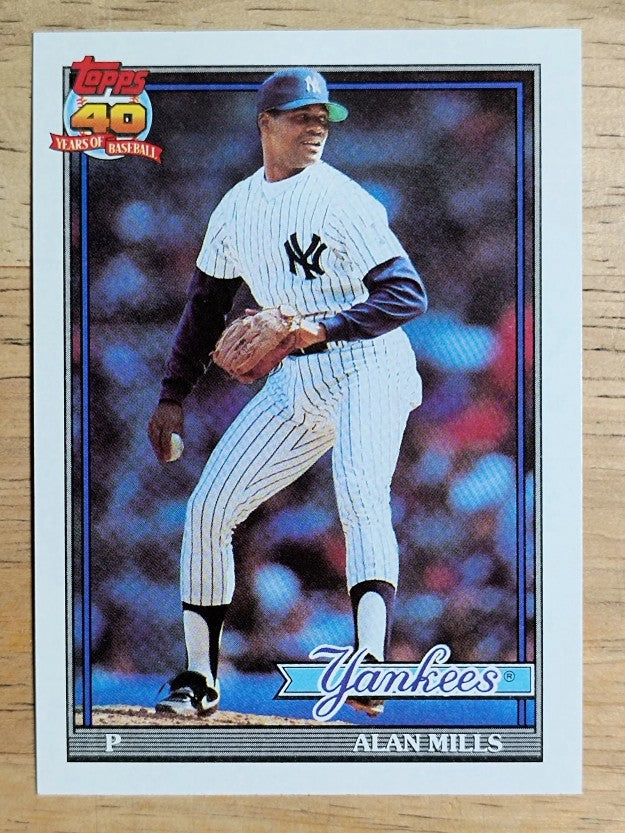 1991 Topps #651 Alan Mills
