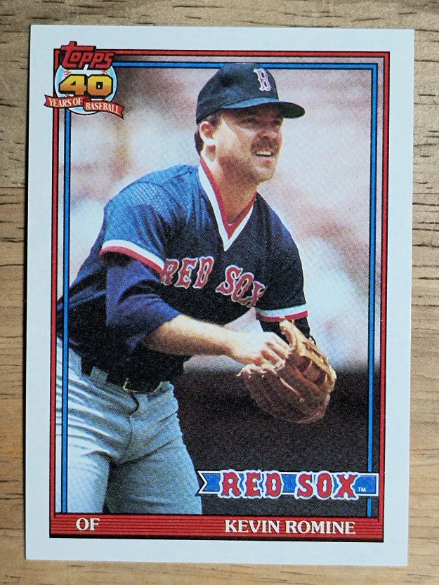1991 Topps #652 Kevin Romine