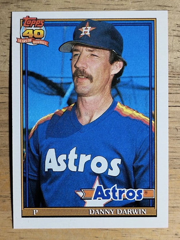 1991 Topps #666 Danny Darwin