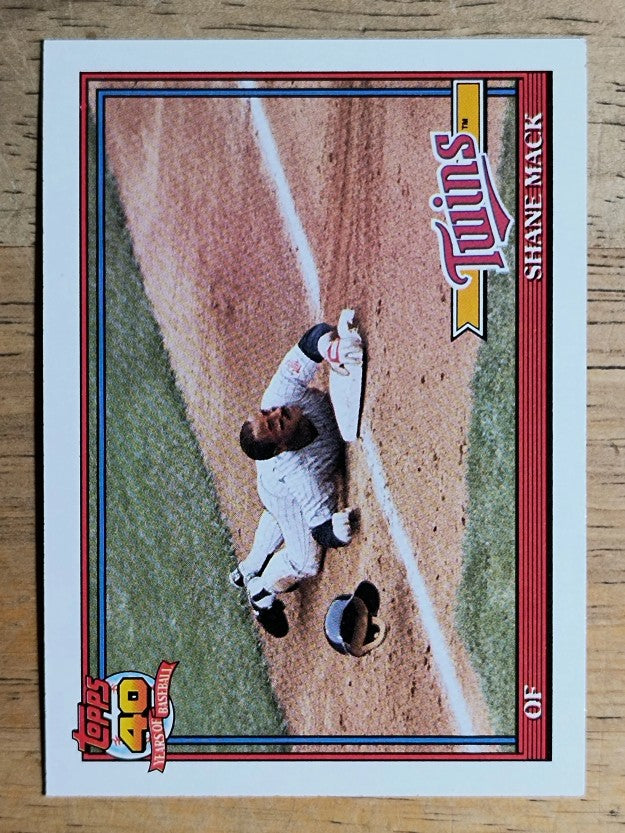 1991 Topps #672 Shane Mack