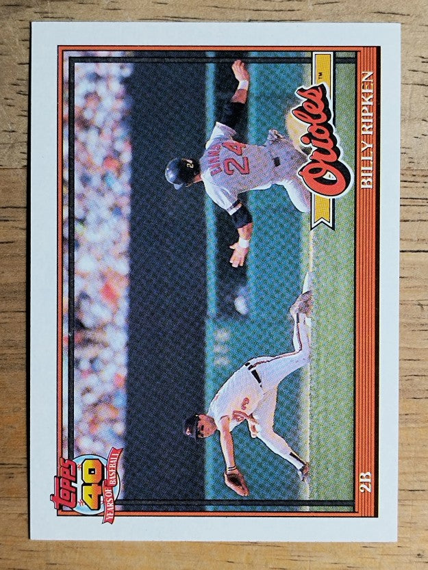 1991 Topps #677 Billy Ripken